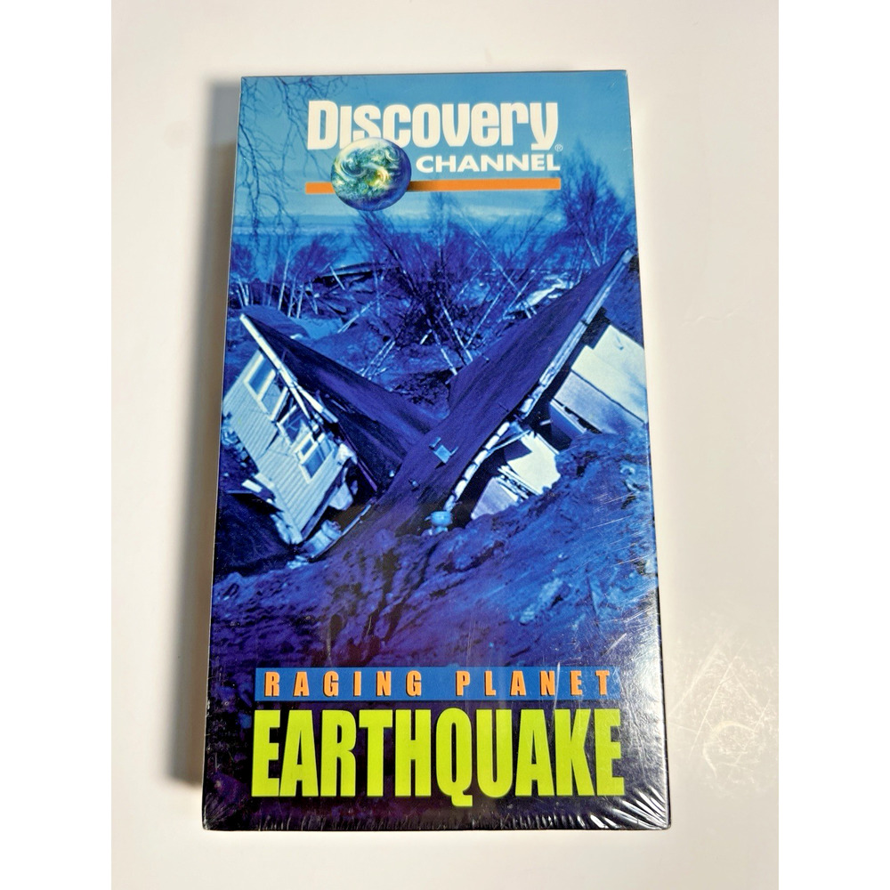 Sealed Discovery Planet Raging Planet Earthquakes VHS 1997/1998